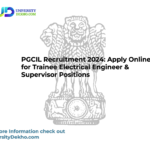 PGCIL Recruitment 2024: Apply Online for Trainee Electrical Engineer & Supervisor Positions