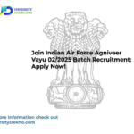 Join Indian Air Force Agniveer Vayu 02/2025 Batch Recruitment: Apply Now!